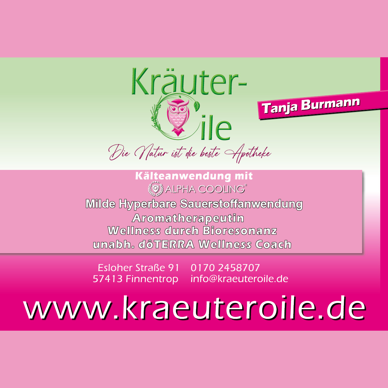 Kräuteroile Tanja Burmann